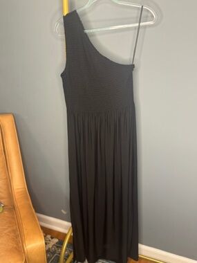 Hill House Home Black One Shoulder Nap Dress XL
